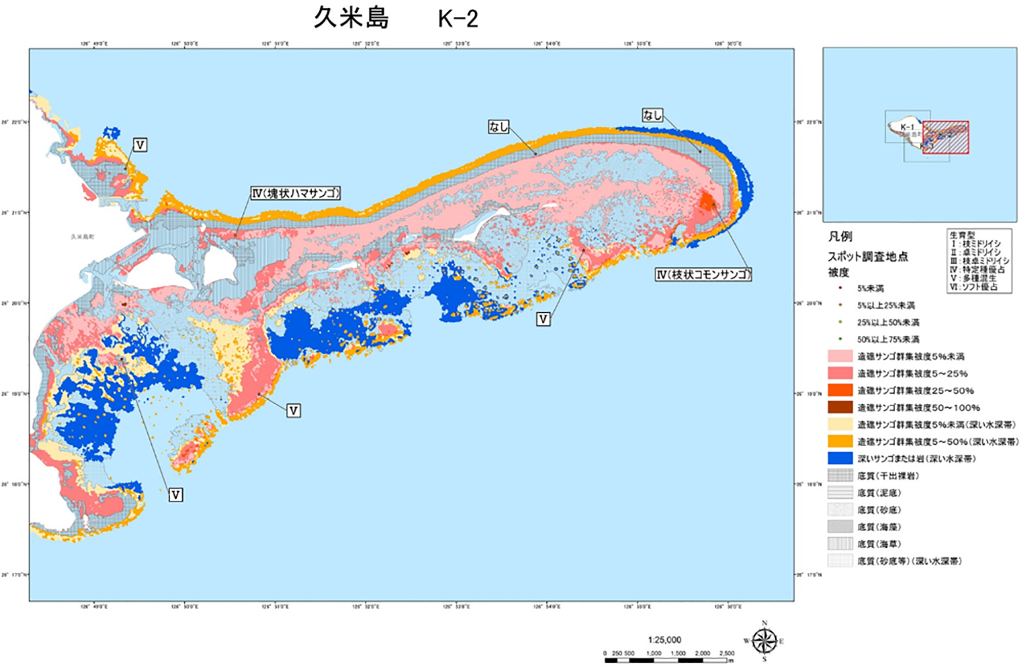 多良間島　低質指標画像　SPOT7 20170503